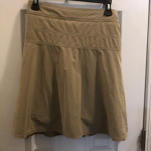 Khaki Athleta skirt